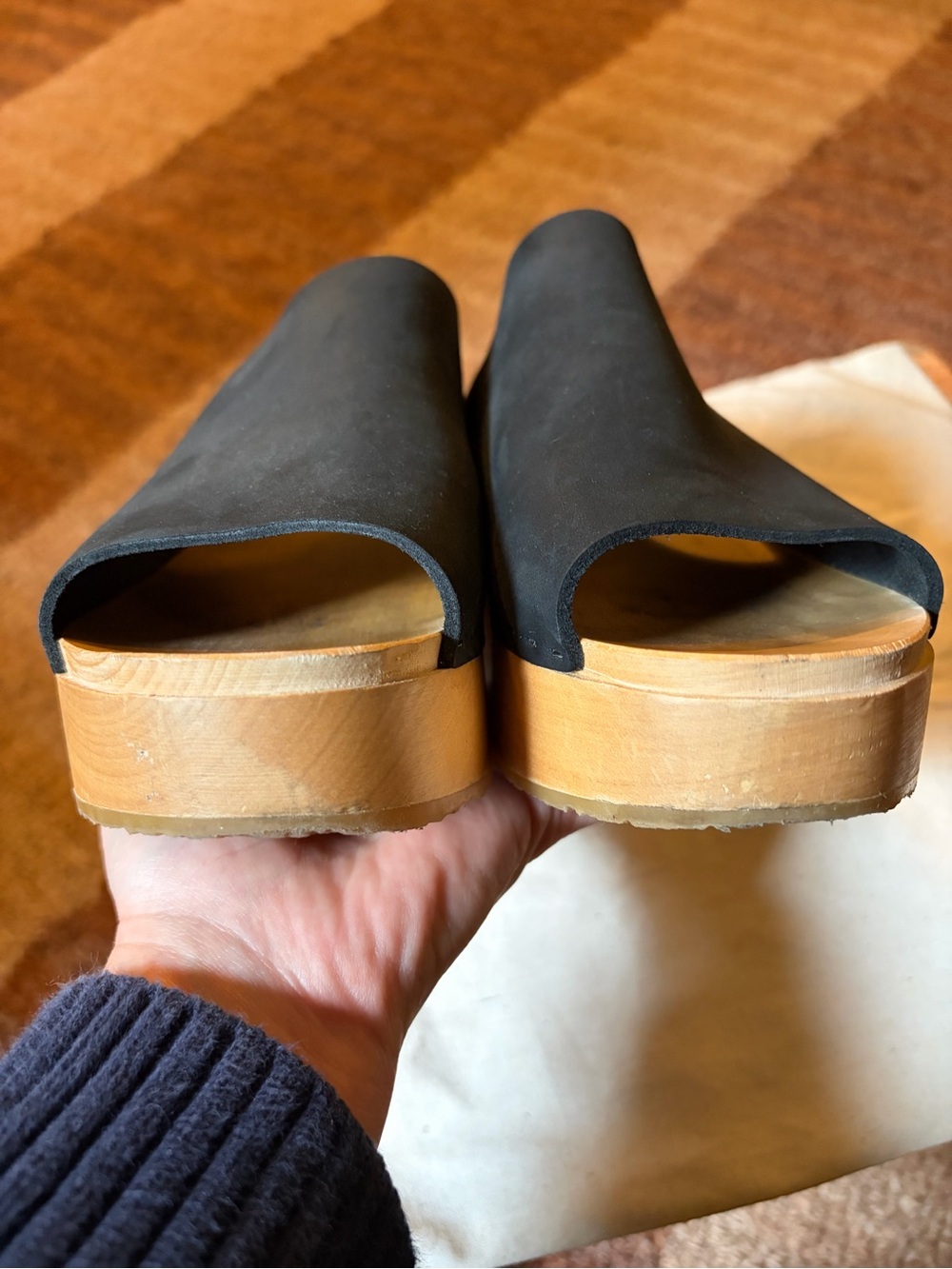 Bryr Norma Platform Clog in Black size 38 - Picture 13 of 13